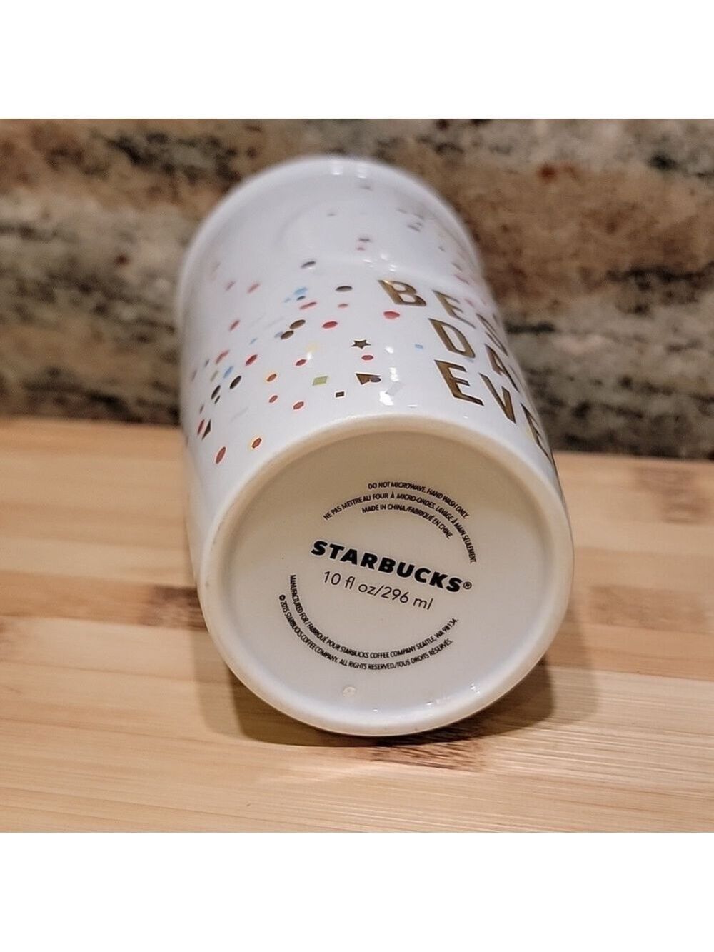 Starbucks Best Day Ever Dot Collection 10 oz Tumbler Mug - Picture 5 of 5